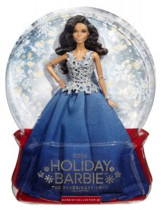 Barbie Magia delle Feste 2016 Natale Holiday 2017 colore abito blu costo acquisto