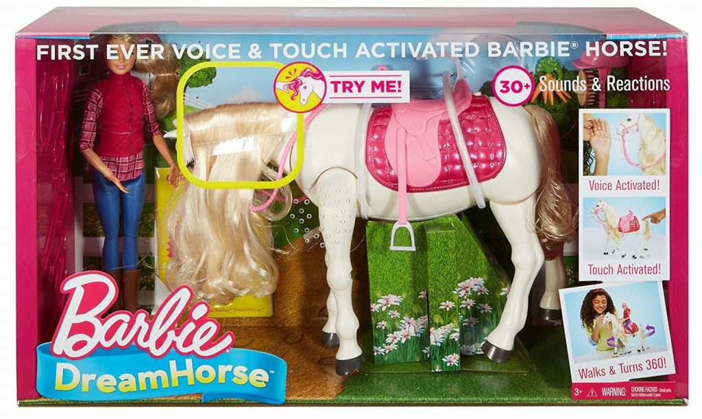 Cavallo dei sogni di Barbie bianco Mattel caratteristiche cammina mangia prezzo vendita