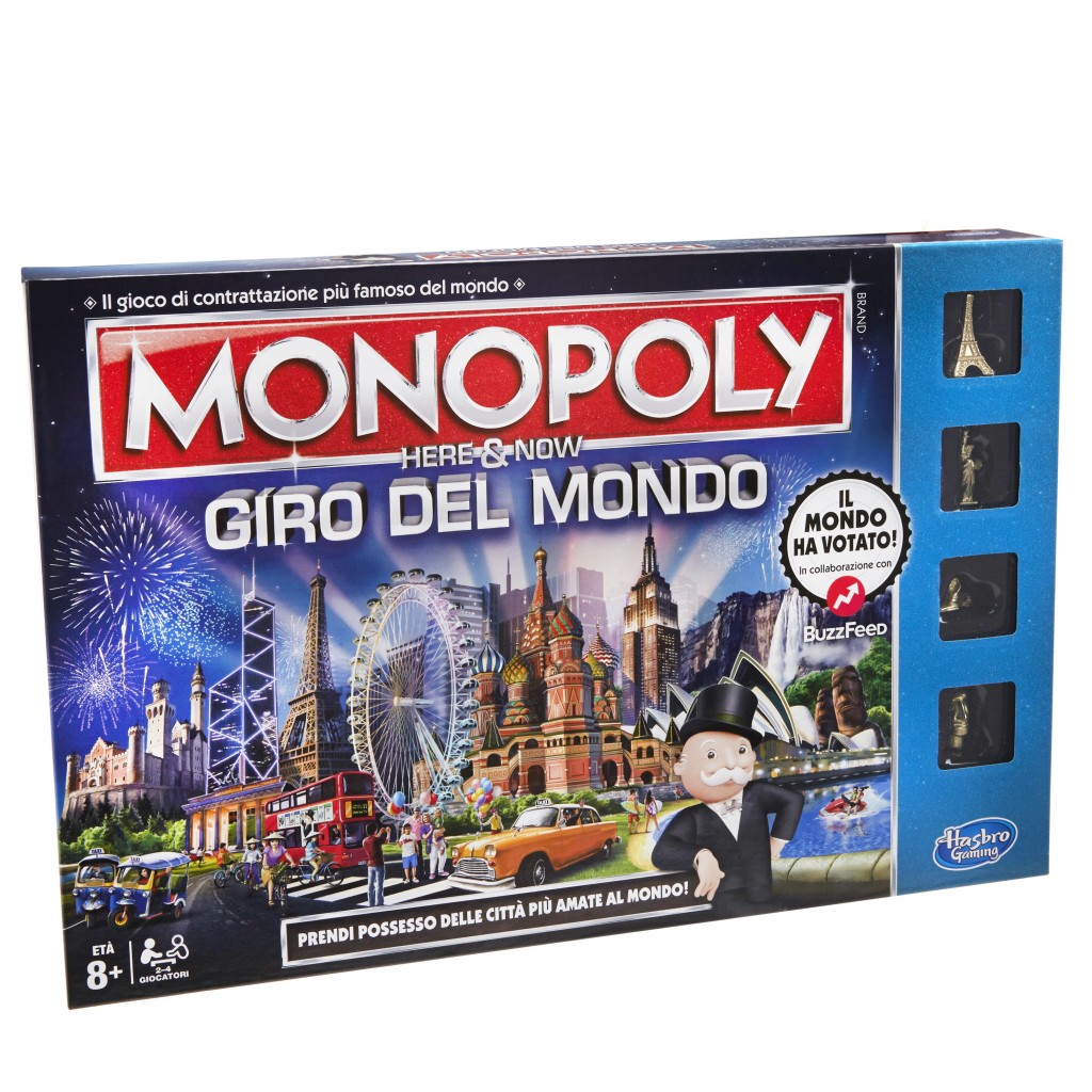 Gioco in scatola Hasbro MONOPOLY GIRO DEL MONDO prezzo