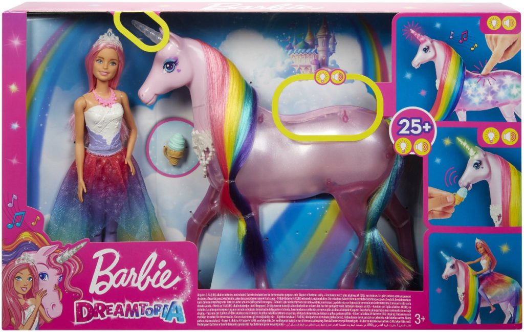 nuovo Barbie Dreamtopia Principessa Unicorno Magico prezzo di vendita novità 2019 Mattel