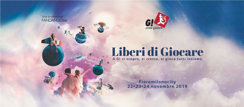 G come giocare 2019 Milano 22 24 novembre 2019 FieraMilanoCity programma eventi giocattoli acquisto biglietti prevendita online