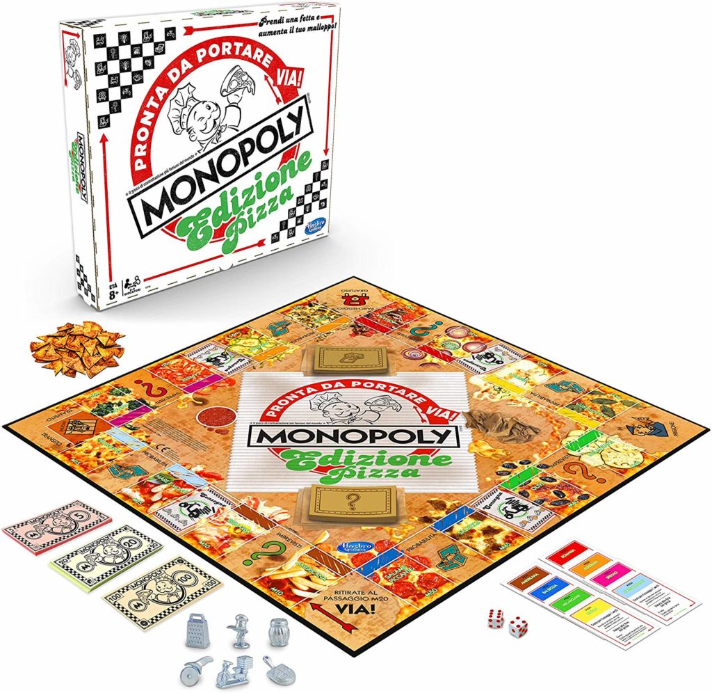 Monopoly Pizza regolamento prezzo vendita come si gioca Gioco Hasbro Novità 2019