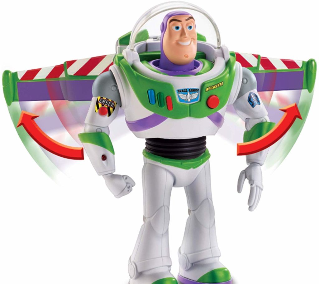 Nuovo Buzz Lightyear Missione Speciale che cammina parla Toy Story 4 prezzo vendita funzioni