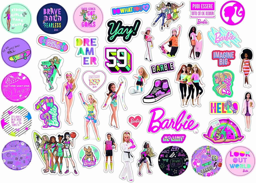 Novità Uovissimo Barbie 2020 Mattel regali cosa si trova sempre sorprese foglio stickers giocattoli prezzo vendita