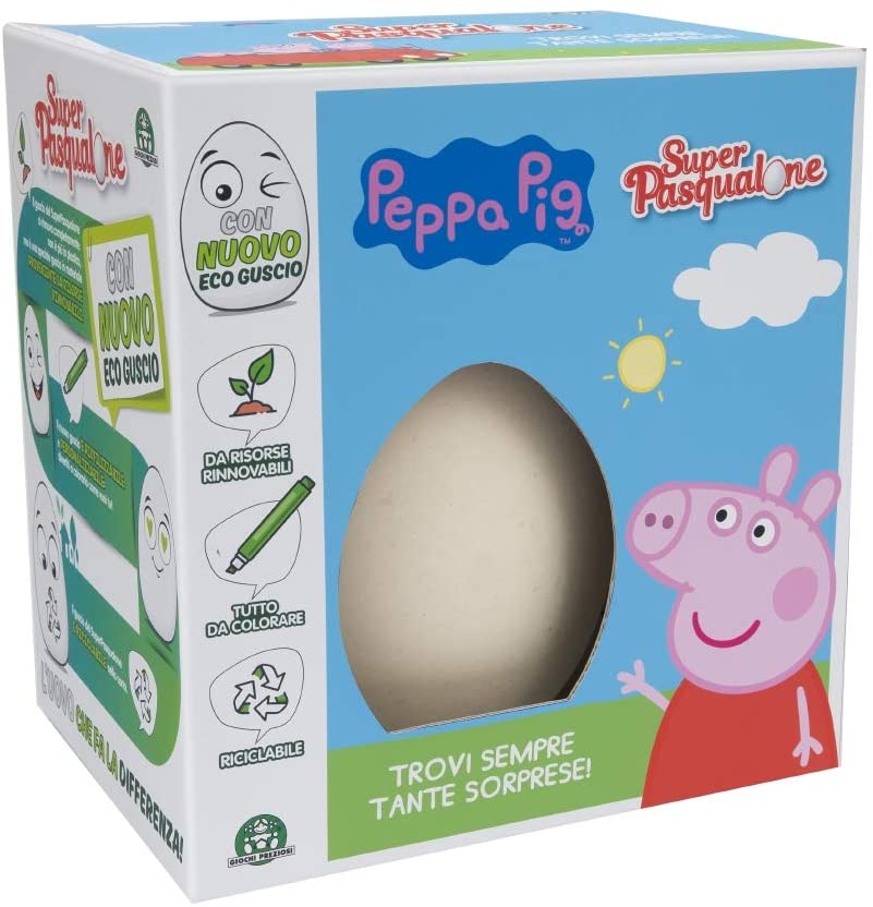 Nuovo Super Pasqualone Peppa Pig 2020 Giochi Preziosi regali cosa contiene sempre sorprese età costo vendita