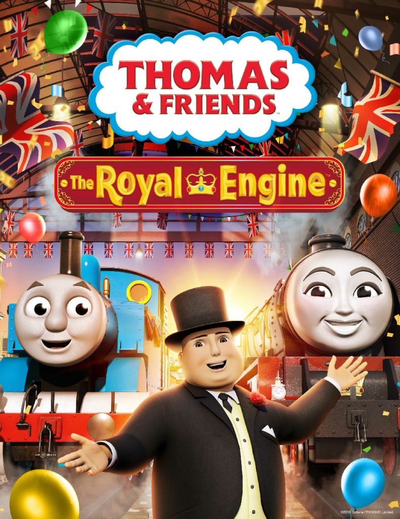 cartone animato Il Trenino Thomas e la Locomotiva Reale introduzione video Principe Harry