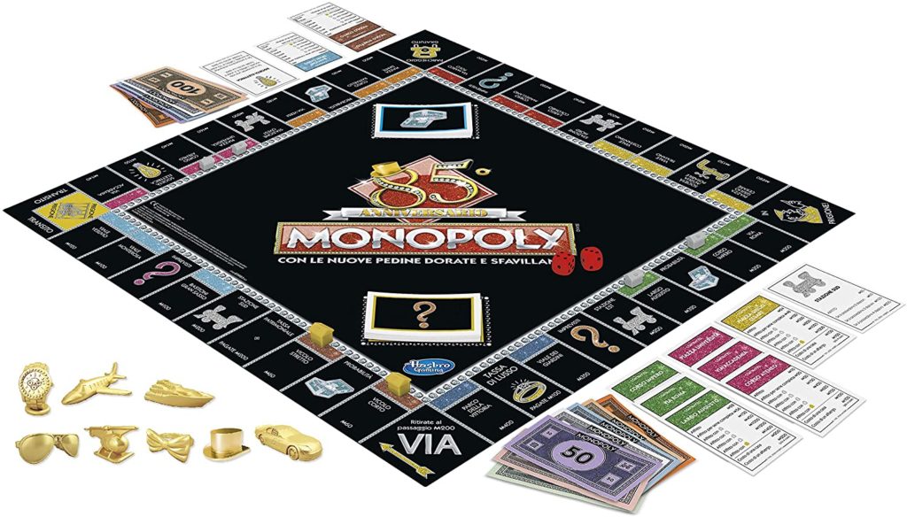 Monopoly 85 Anniversario regolamento prezzo vendita come si gioca Gioco Hasbro Novità 2020