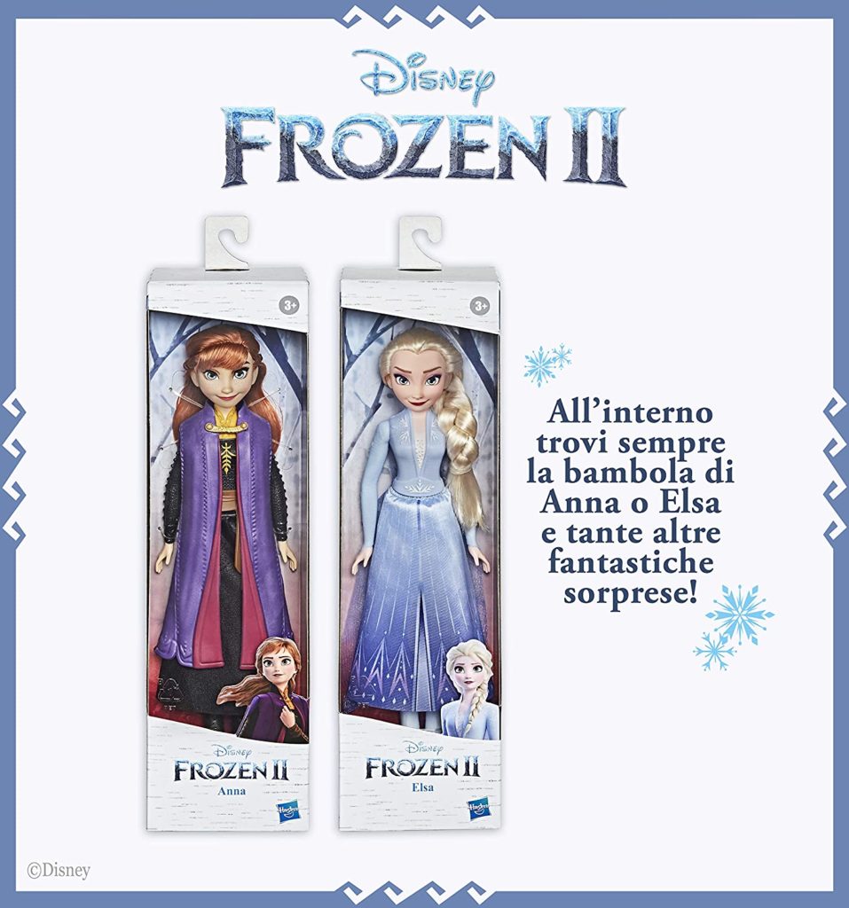 Novità Sorpresovo Frozen 2021 - Regali Hasbro Sorprese Cosa contiene sempre dentro Anna Elsa prezzo