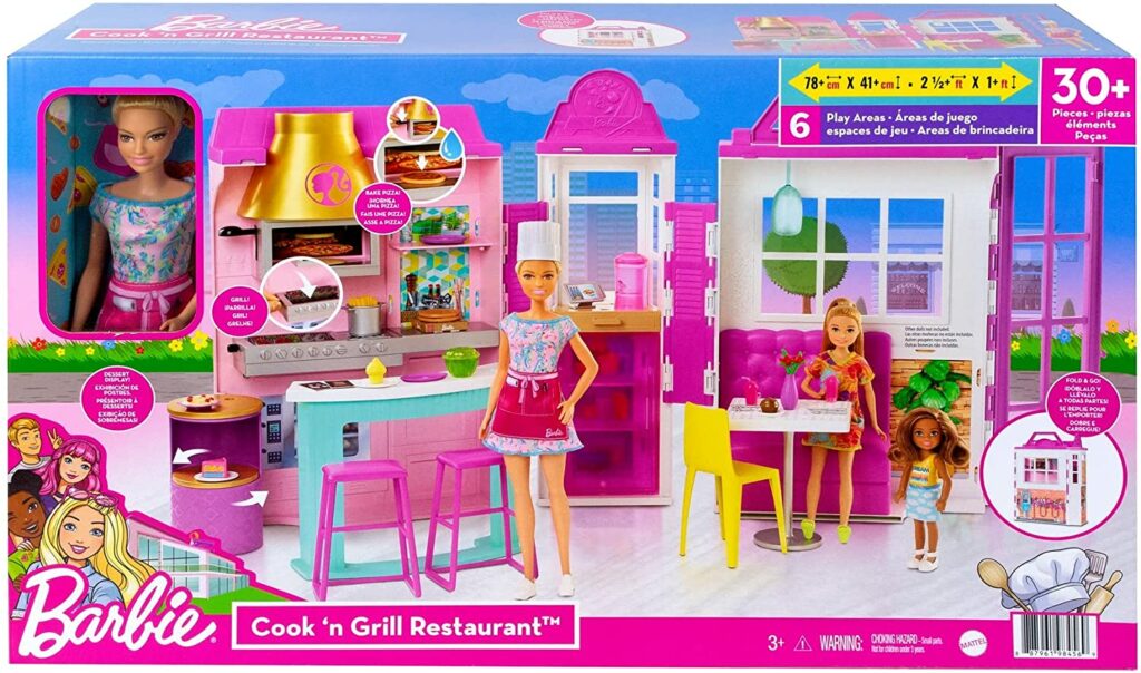 Ristorante Barbie Chef novità Mattel 2021 prezzo acquisto vendita online